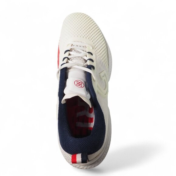 G/FORE QRT1 Pickleball Performance Athletic Sneakers White / Red Men's 10 - Picture 9 of 12